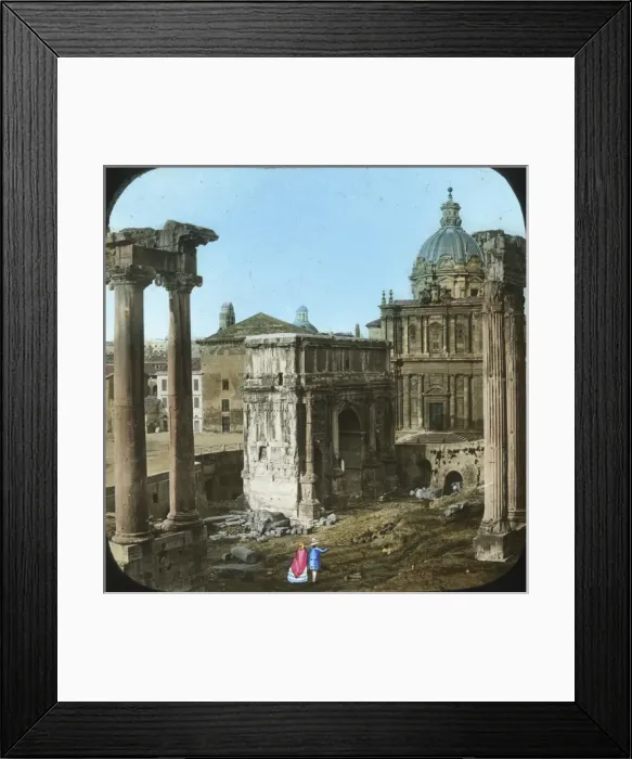 Framed Print : Italy - Forum de Jupiter Rome Framed Print : Italy - Forum de Jupiter Rome