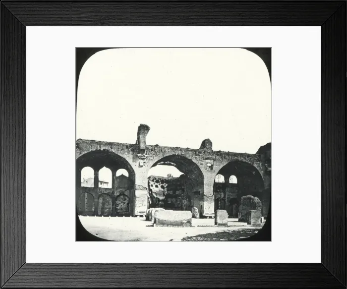 Framed Print : Italy - Basilica of Constantine Framed Print : Italy - Basilica of Constantine