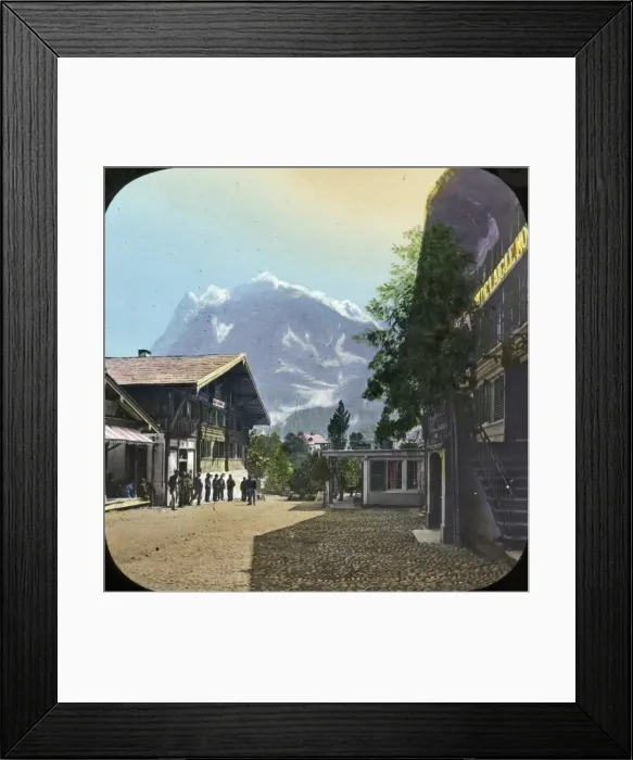 Framed Print : Switzerland - Grindelwald, the Wetterhorn Framed Print : Switzerland - Grindelwald, the Wetterhorn