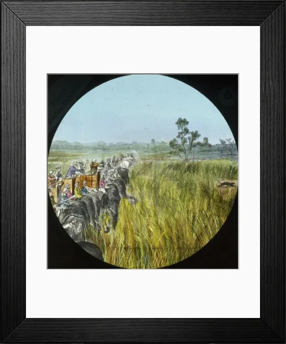 Framed Print : India - Big Game Hunting Framed Print : India - Big Game Hunting