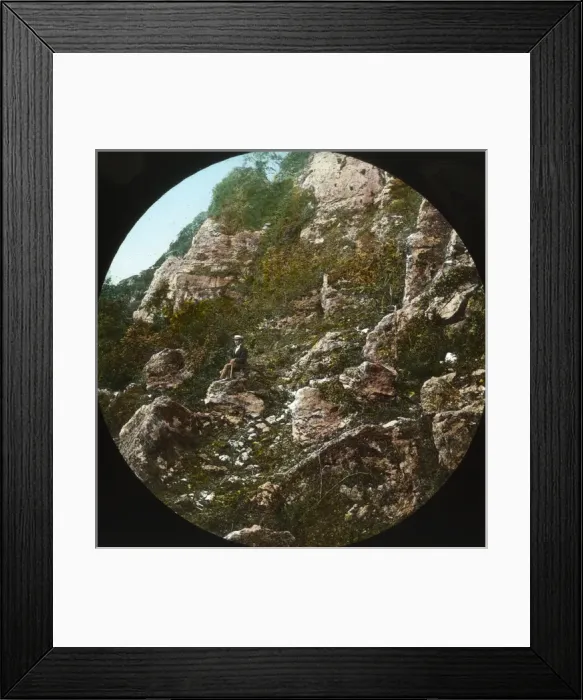 Framed Print : South Coast of England - Landslip Bonchurch Framed Print : South Coast of England - Landslip Bonchurch