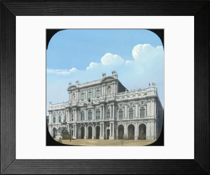 Framed Print : Italy - Turin - Palazzo Carignano Framed Print : Italy - Turin - Palazzo Carignano