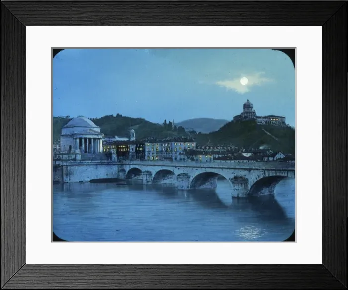 Framed Print : Italy - Turin - Chruch of Gran Madre di Di Framed Print : Italy - Turin - Chruch of Gran Madre di Di