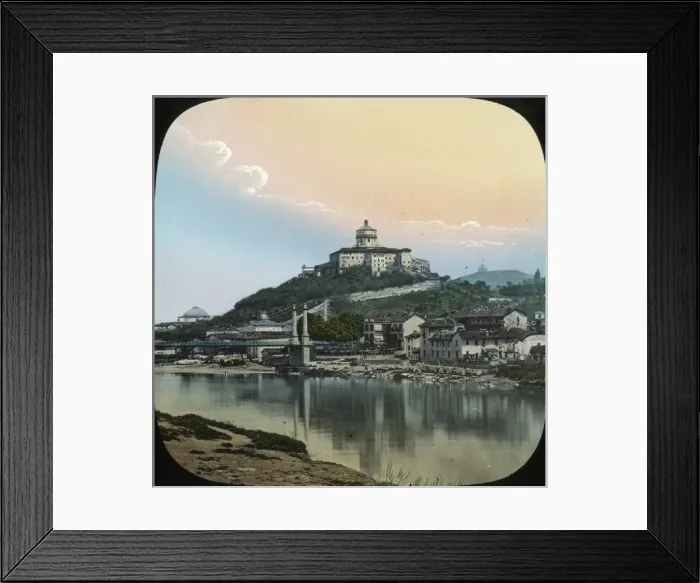 Framed Print : Italy - Turin - Capuchin Mount and Monastery