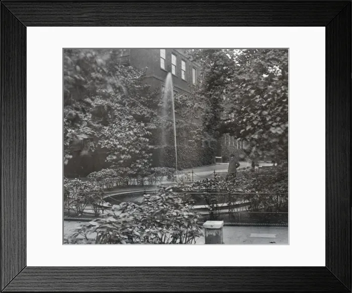 Framed Print : Life of Charles Dickens - Fountains Court Framed Print : Life of Charles Dickens - Fountains Court
