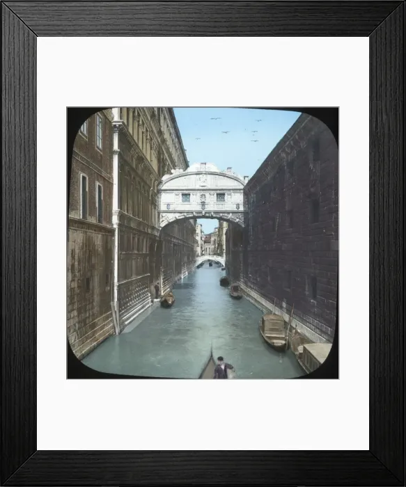 Framed Print : Italy - Venice - The Bridge of Sighs Framed Print : Italy - Venice - The Bridge of Sighs