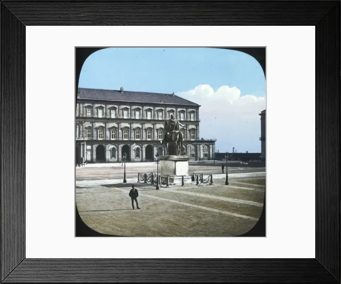 Framed Print : Italy - Naples - Palazzo Reale Framed Print : Italy - Naples - Palazzo Reale
