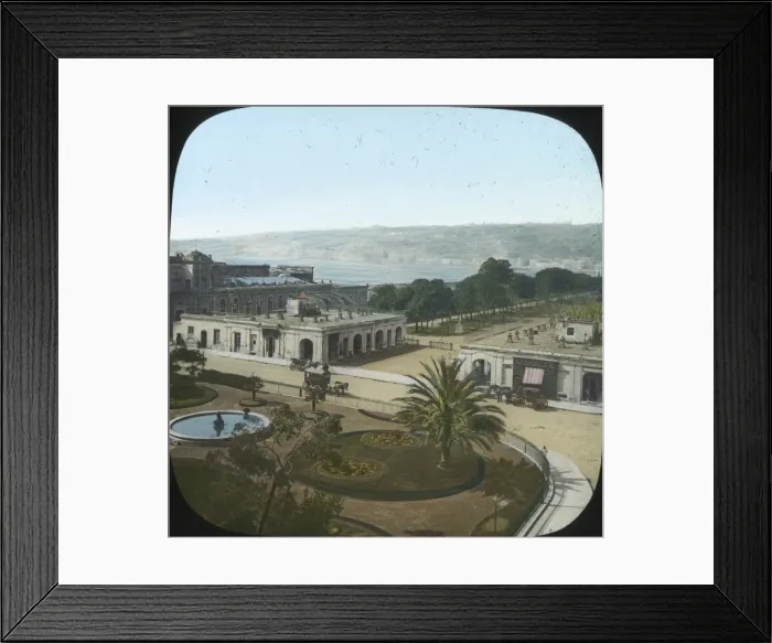 Framed Print : Italy - Naples - Villa Nazionale