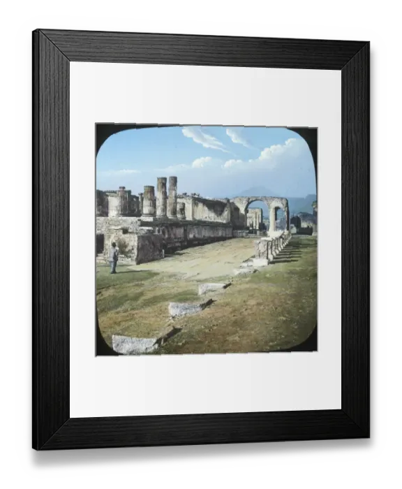 Framed Print : Italy - Pompeii - The Basilica Framed Print : Italy - Pompeii - The Basilica