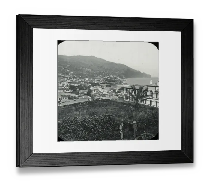 Framed Print : Visit to Madeira - Funchal from the Hotel Framed Print : Visit to Madeira - Funchal from the Hotel