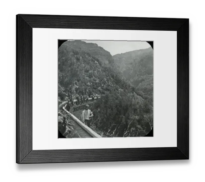 Framed Print : Visit to Madeira - Path along the lower levada Framed Print : Visit to Madeira - Path along the lower levada