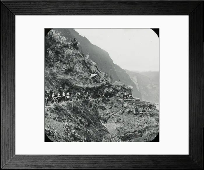Framed Print : Visit to Madeira - St. Vicente - Road along the Coast Framed Print : Visit to Madeira - St. Vicente - Road along the Coast
