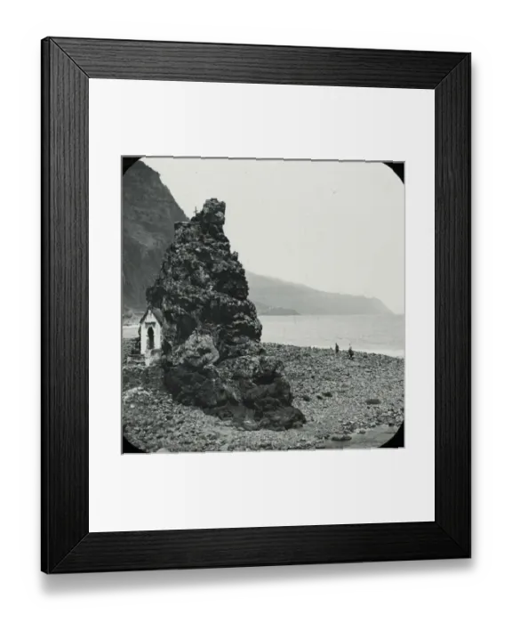 Framed Print : Visit to Madeira - St. Vicente - Chapel Rock & Beach Framed Print : Visit to Madeira - St. Vicente - Chapel Rock & Beach