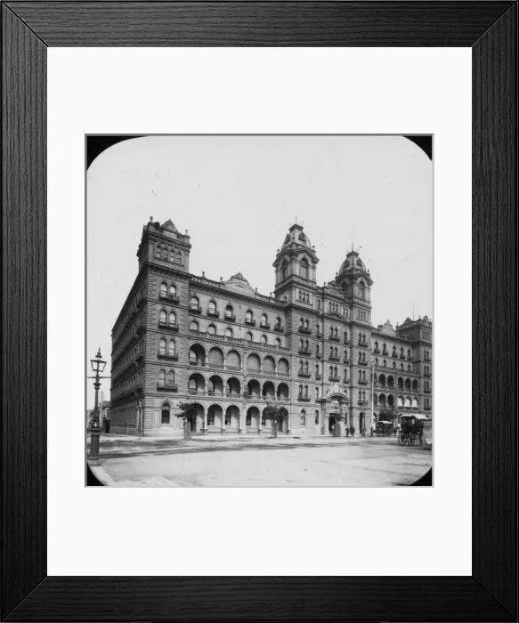 Framed Print : The Grand Hotel, Spring Street Framed Print : The Grand Hotel, Spring Street