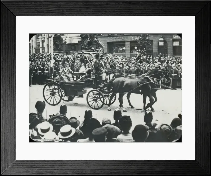 Framed Print : General Botha and Sir J. G. Ward Framed Print : General Botha and Sir J. G. Ward
