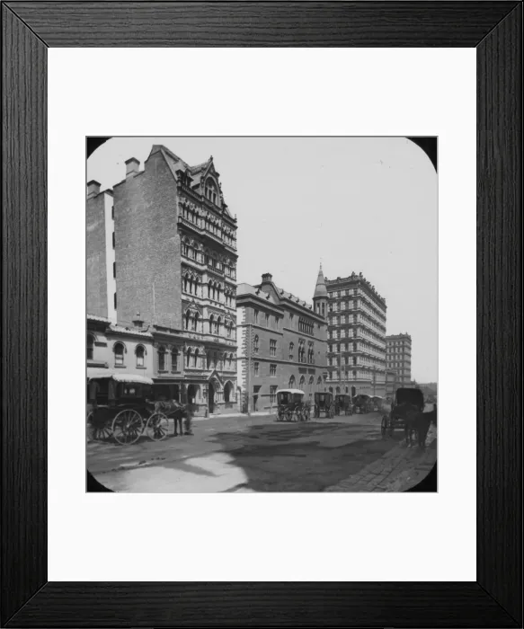 Framed Print : Melbourne Safe Deposit Buildings, Queen Street Framed Print : Melbourne Safe Deposit Buildings, Queen Street