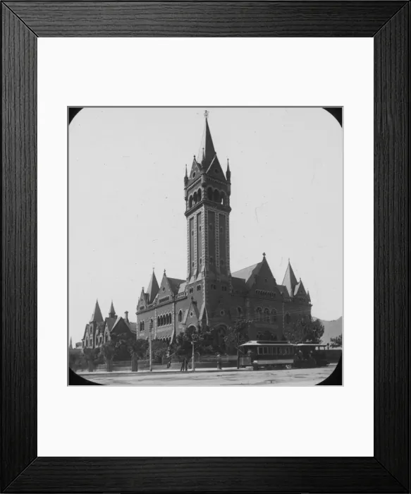 Framed Print : Collins Street Independent Church Framed Print : Collins Street Independent Church