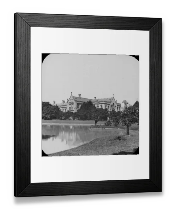 Framed Print : Melbourne University Buildings Framed Print : Melbourne University Buildings