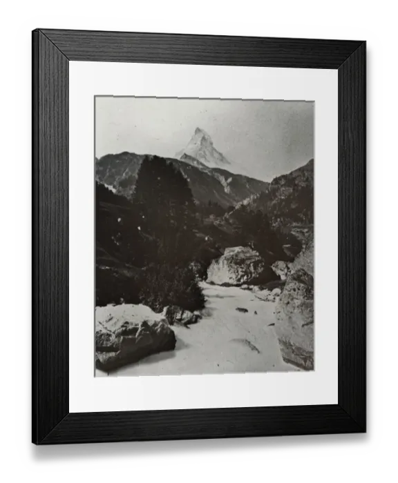 Framed Print : Switzerland - The Matterhorn Framed Print : Switzerland - The Matterhorn