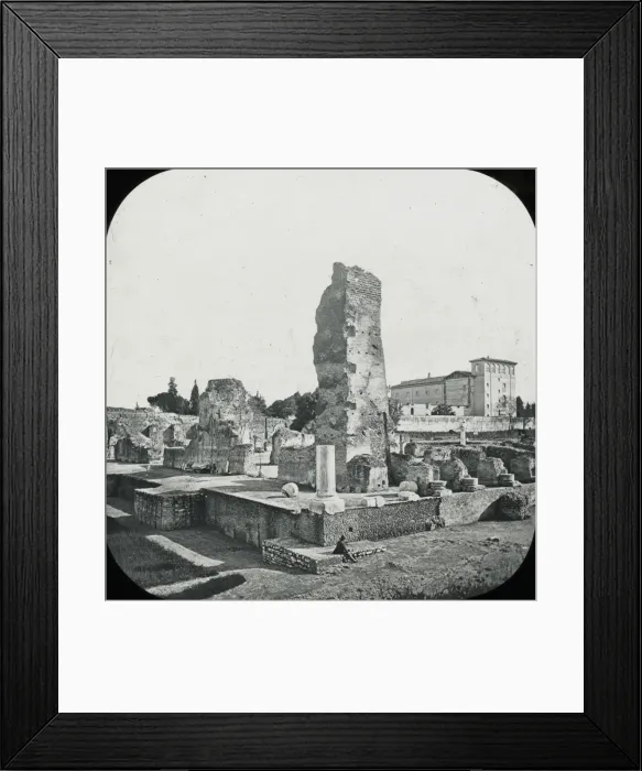 Framed Print : Rome, Italy - Ruins on the Palatine Hill Framed Print : Rome, Italy - Ruins on the Palatine Hill