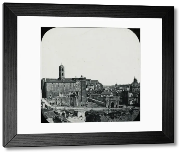 Framed Print : Rome, Italy - View from the Palatine Hill Framed Print : Rome, Italy - View from the Palatine Hill