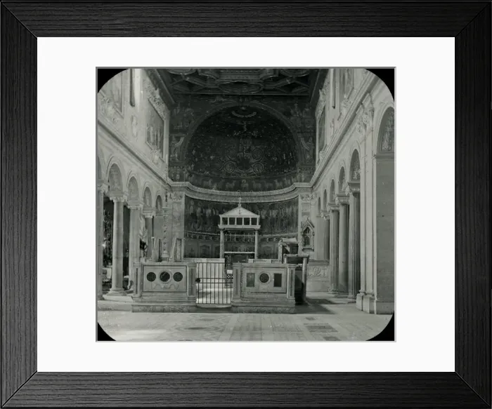 Framed Print : Rome, Italy - St Clements Church, Interior Framed Print : Rome, Italy - St Clements Church, Interior