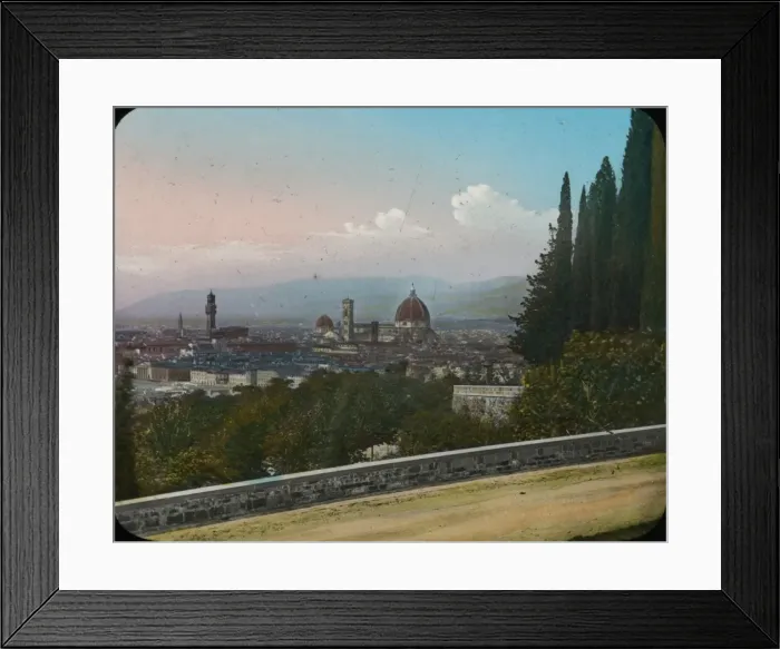 Framed Print : Italy - Florence, from San Miniato Framed Print : Italy - Florence, from San Miniato