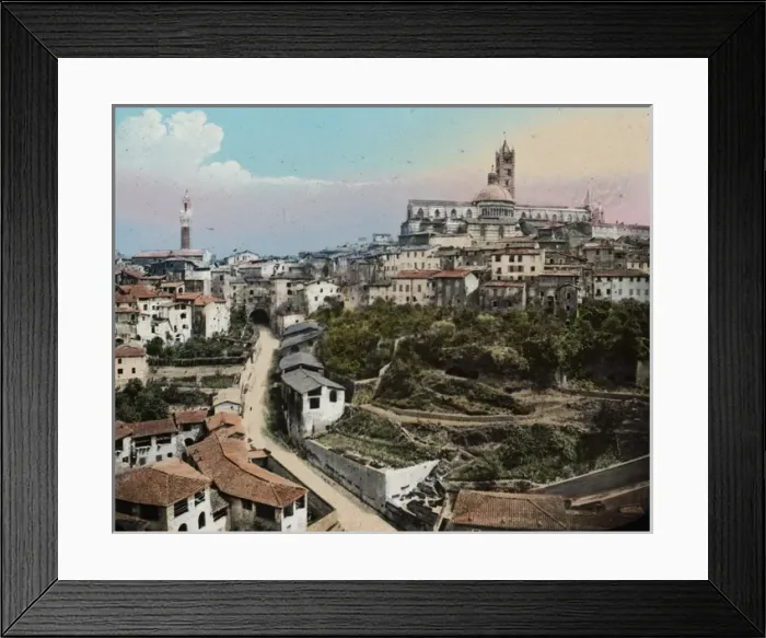 Framed Print : Rome, Italy - Siena, General View Framed Print : Rome, Italy - Siena, General View