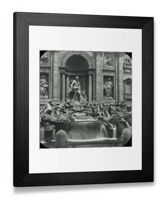 Framed Print : Rome, Italy - Fountain of Trevi Framed Print : Rome, Italy - Fountain of Trevi