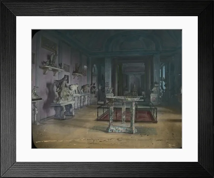 Framed Print : Rome, Italy - Hall of the Animals, Vatican Framed Print : Rome, Italy - Hall of the Animals, Vatican