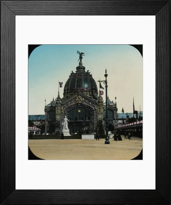 Framed Print : Paris Exhibition 1900 - The Dome Framed Print : Paris Exhibition 1900 - The Dome