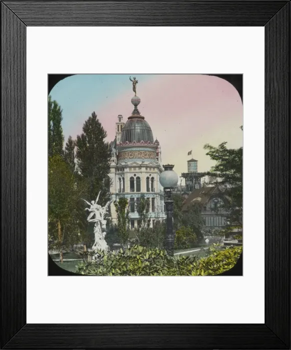 Framed Print : Paris Exhibition 1900 - Gas Industries Framed Print : Paris Exhibition 1900 - Gas Industries