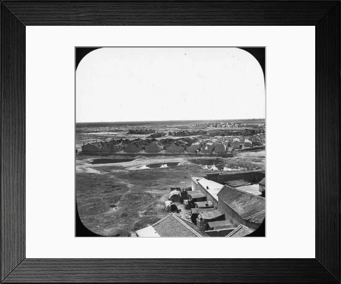 Framed Print : China - Ruined houses Framed Print : China - Ruined houses