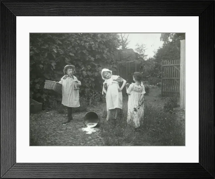 Framed Print : No use crying over Spilt Milk Framed Print : No use crying over Spilt Milk