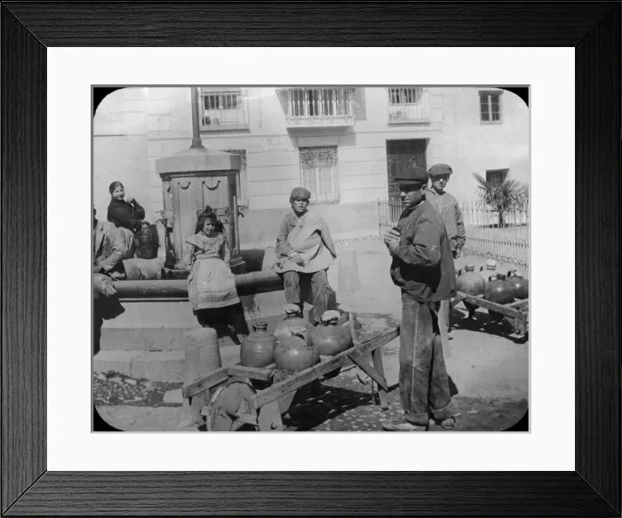 Framed Print : Spain - The Water Carriers at Toledo Framed Print : Spain - The Water Carriers at Toledo