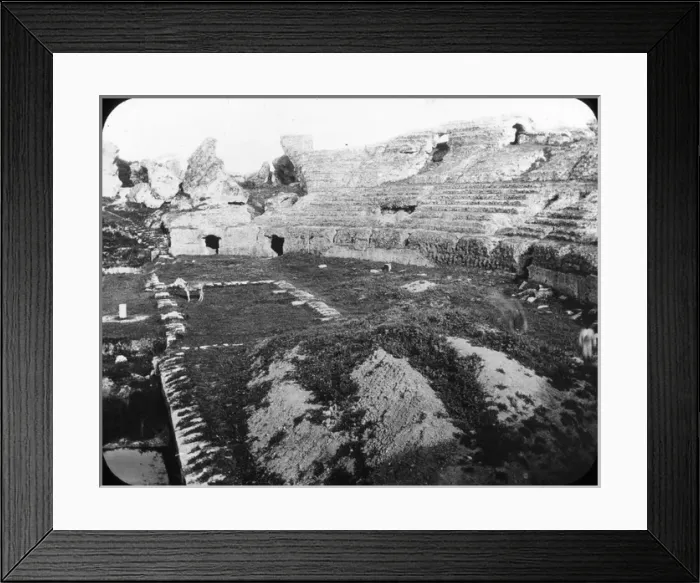 Framed Print : Spain - The Roman Amphitheatre, Italica Framed Print : Spain - The Roman Amphitheatre, Italica