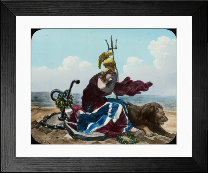 Framed Print : The Loss of H. M.s Victoria Framed Print : The Loss of H. M.s Victoria