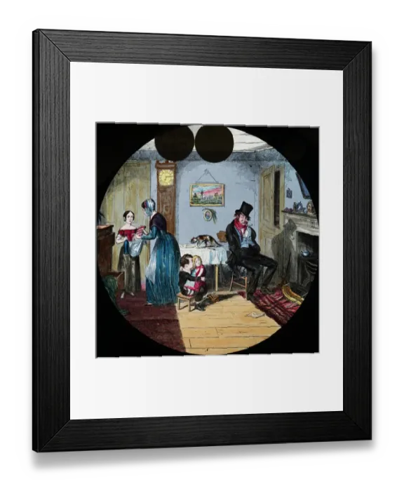 Framed Print : Temperance Tale - The Bottle part 1 Framed Print : Temperance Tale - The Bottle part 1