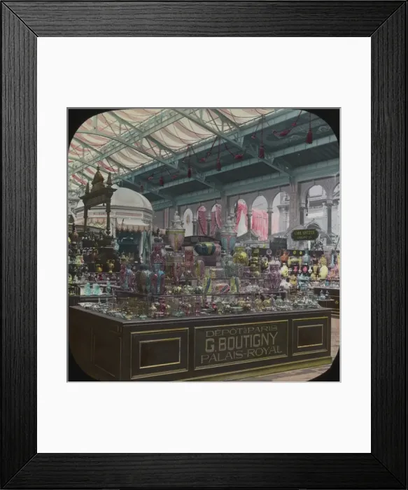Framed Print : Paris Exhibition 1900 - Glass and Porcelain Framed Print : Paris Exhibition 1900 - Glass and Porcelain