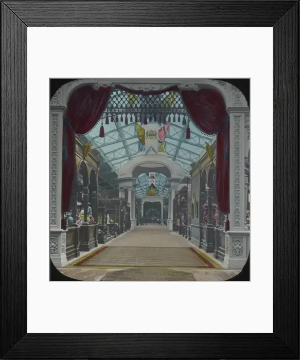 Framed Print : Paris Exhibition 1900 - Wares from Stoke, Lancaster and Lond Framed Print : Paris Exhibition 1900 - Wares from Stoke, Lancaster and Lond