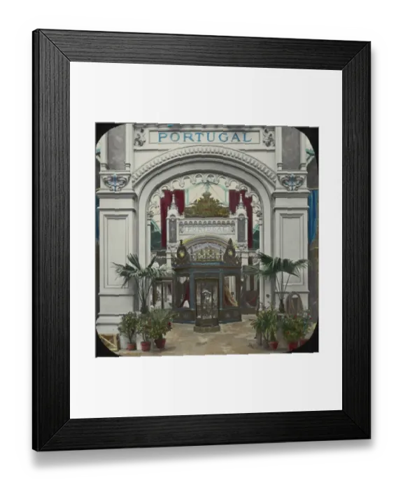 Framed Print : Paris Exhibition 1900 - Exotic Plants Framed Print : Paris Exhibition 1900 - Exotic Plants