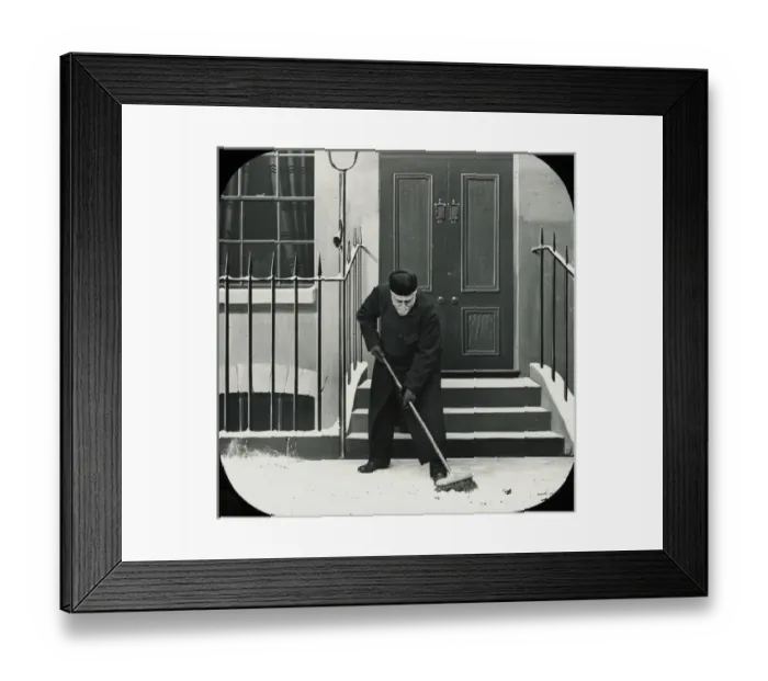 Framed Print : Favourite Sayings - Sweep before your own door Framed Print : Favourite Sayings - Sweep before your own door