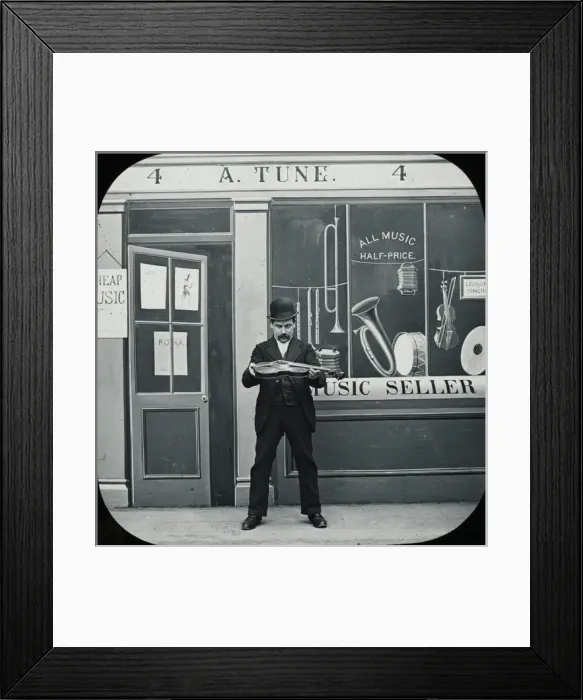 Framed Print : Favourite Sayings - He has got the fiddle, but not the stick Framed Print : Favourite Sayings - He has got the fiddle, but not the stick