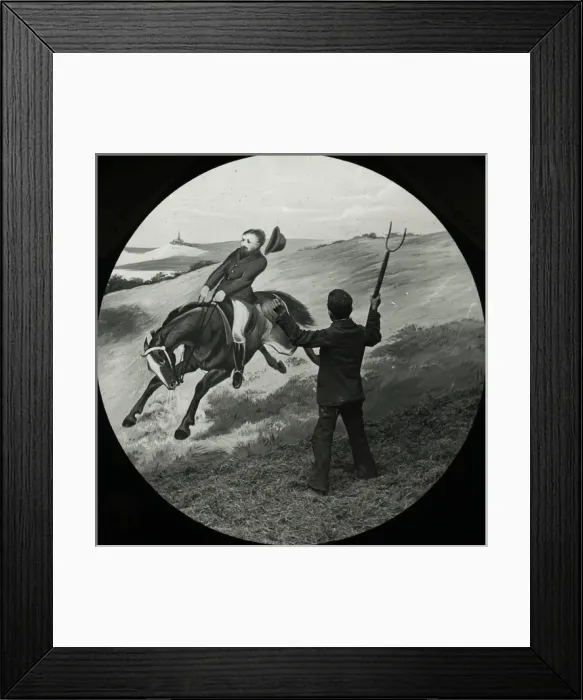 Framed Print : Favourite Sayings - A man in a passion Framed Print : Favourite Sayings - A man in a passion
