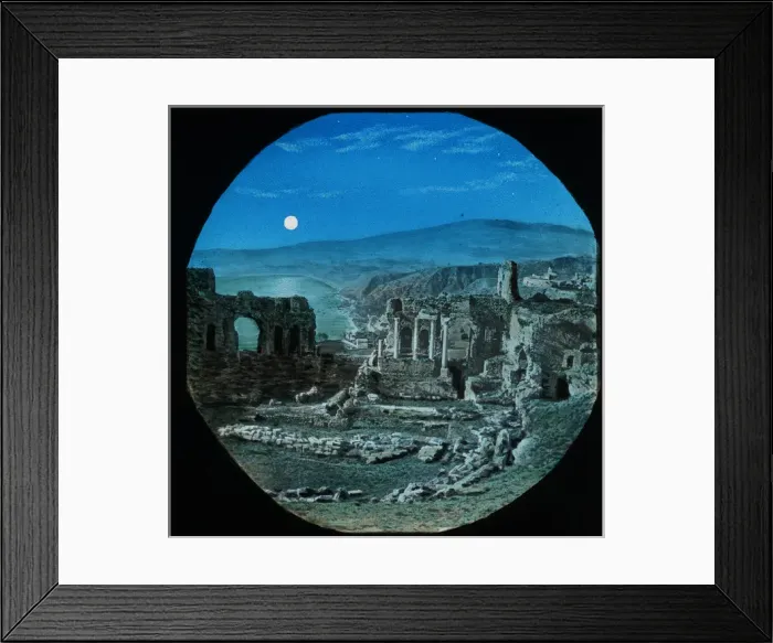 Framed Print : Ruins of Taormina, Sicily Framed Print : Ruins of Taormina, Sicily