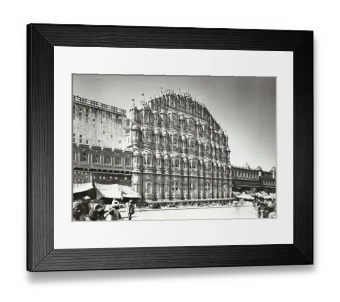 Framed Print : India - Palace of the Winds, Jeypore Framed Print : India - Palace of the Winds, Jeypore