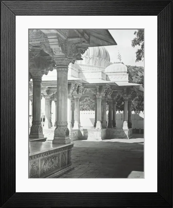 Framed Print : India - Maharajahs Tomb, Jeypore Framed Print : India - Maharajahs Tomb, Jeypore