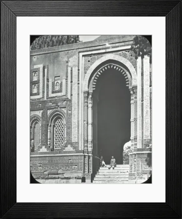 Framed Print : India - The Kutab - Ala-ud-din Gateway, Delhi Framed Print : India - The Kutab - Ala-ud-din Gateway, Delhi