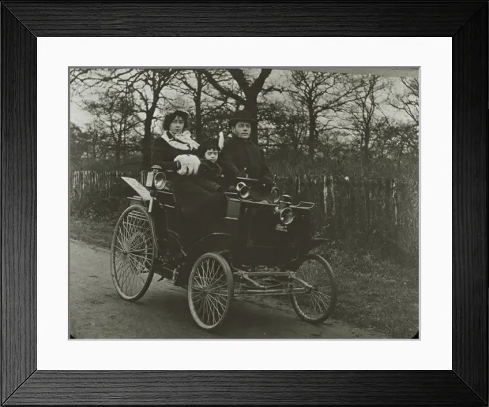 Framed Print : Benz 3 1 / 2 HP Framed Print : Benz 3 1 / 2 HP