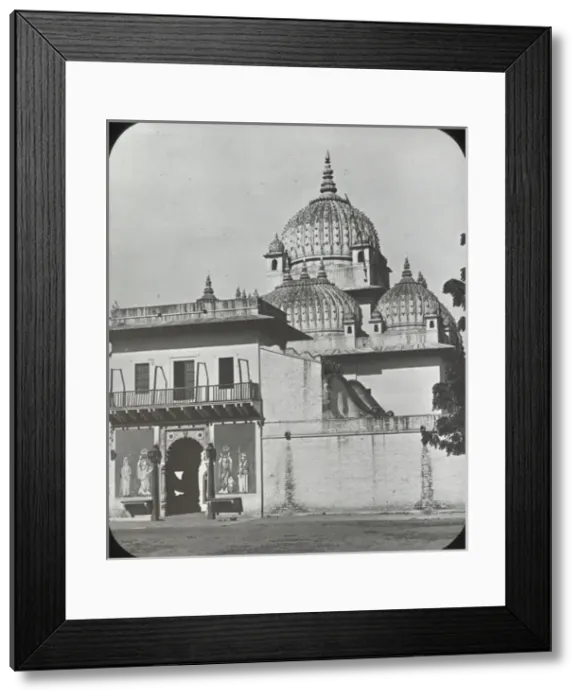 Framed Print : India - Roadside Temple, Agra Framed Print : India - Roadside Temple, Agra